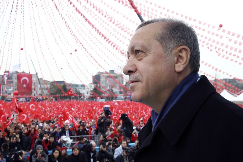 Erdogan © ANSA/AP