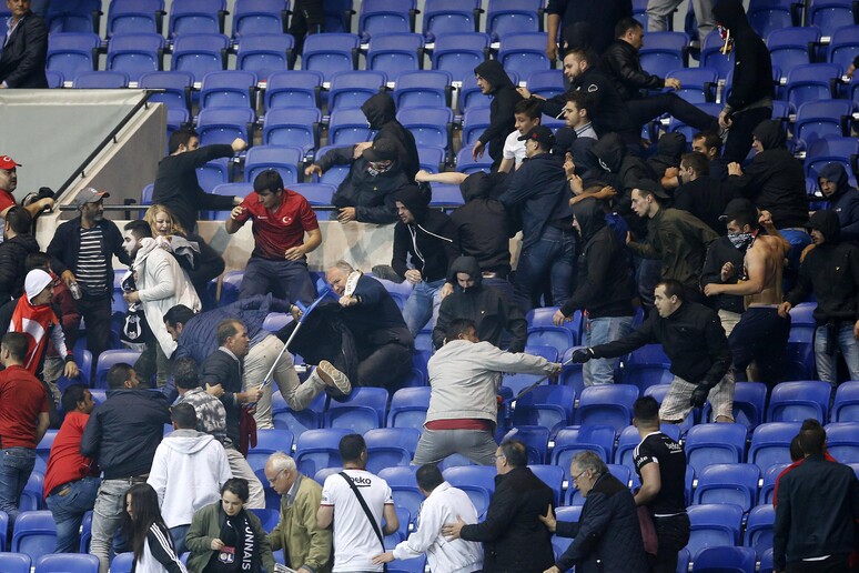 Olympique Lyon vs Besiktas Istanbul © ANSA/EPA