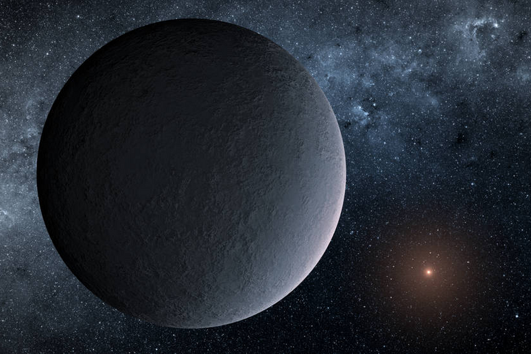 Una rappresentazione artistica del pianeta OGLE-2016-BLG-1195Lb (fonte: NASA/JPL-Caltech) - RIPRODUZIONE RISERVATA