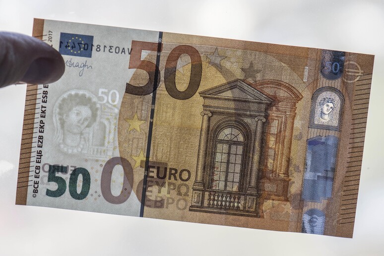 La nuova banconota da 50 euro © ANSA/AP