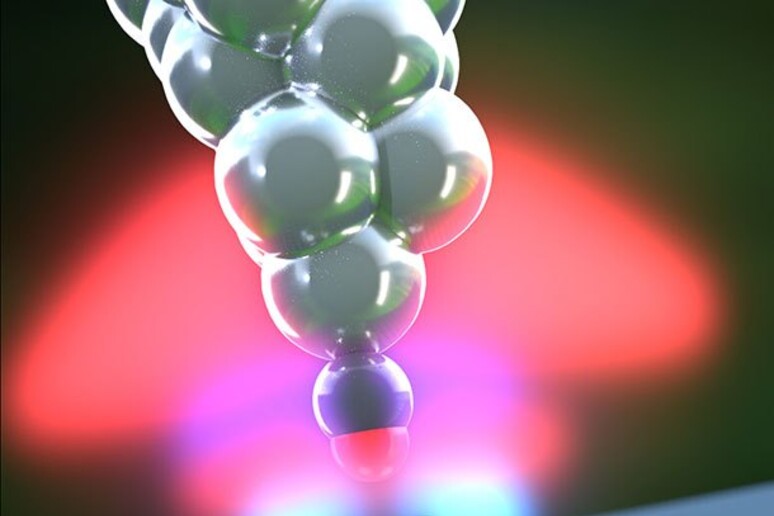 Prima misura diretta della forza del legame a idrogeno, alla base della chimica della vita (fonte: Università di Basilea) - RIPRODUZIONE RISERVATA