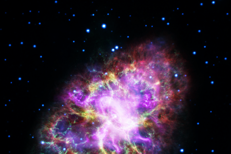 La Nebulosa Granchio (fonte: NASA, ESA, NRAO/AUI/NSF and G. Dubner (University of Buenos Aires)) - RIPRODUZIONE RISERVATA