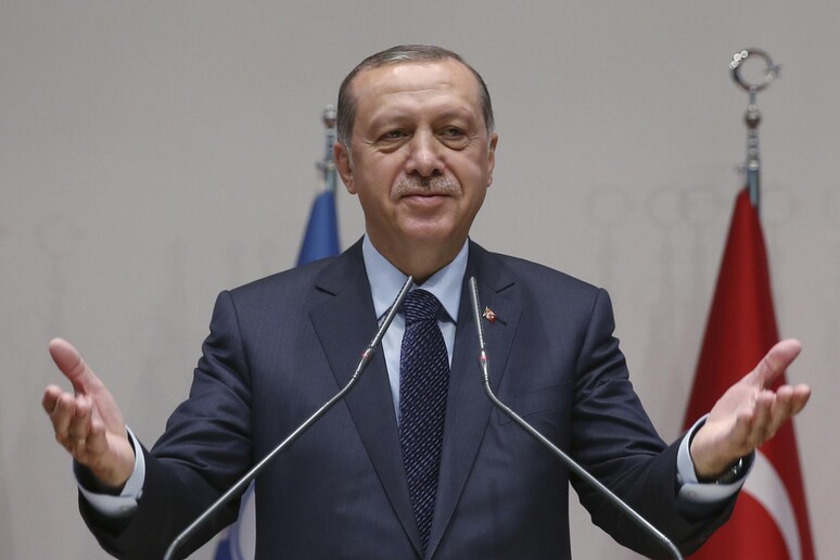 Erdogan © ANSA/AP