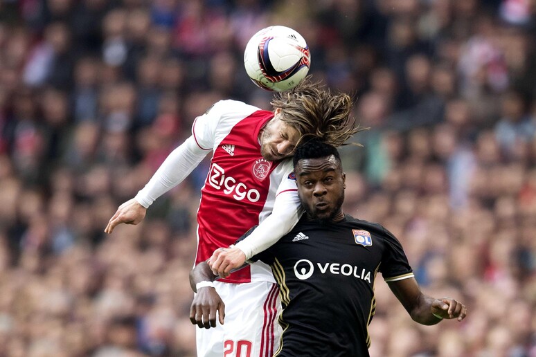 Ajax Amsterdam vs Olympique Lyon © ANSA/EPA