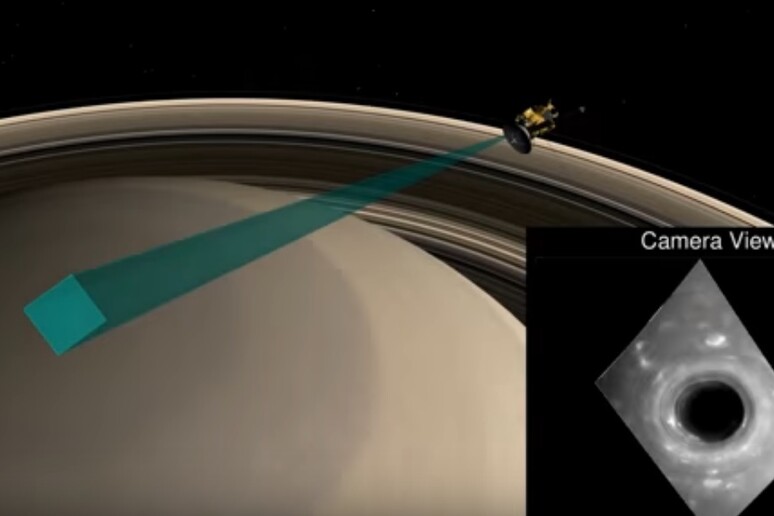 In picchiata su Saturno con il video della sonda Cassini (fonte: Nasa Jpl) - RIPRODUZIONE RISERVATA