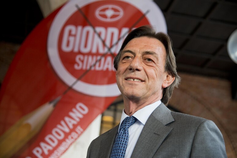 Sergio Giordani, candidato sindaco a Padova. - RIPRODUZIONE RISERVATA