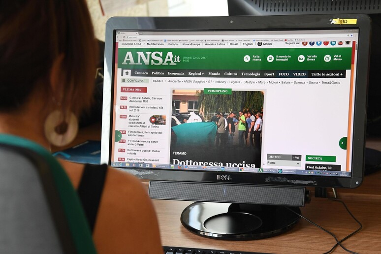 Rapporto Reuters, cresce il sito dell 'ANSA, ora è terzo - RIPRODUZIONE RISERVATA