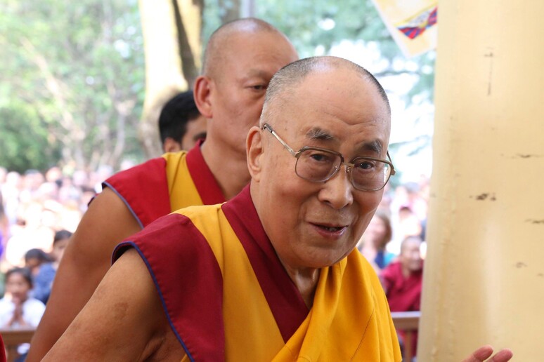 Il Dalai lama © ANSA/EPA