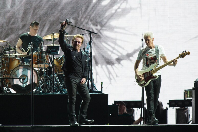 Il concerto degli U2 a Roma - RIPRODUZIONE RISERVATA