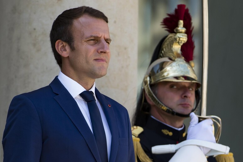 Macron © ANSA/EPA