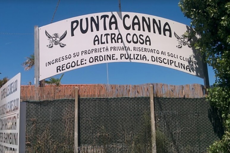 Lo stabilimento Punta Canna a Chioggia - RIPRODUZIONE RISERVATA