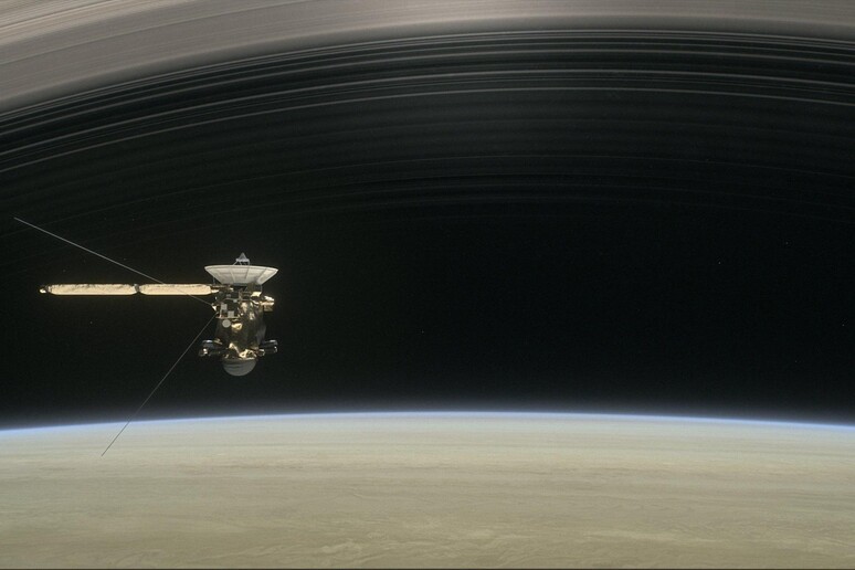 Sonda Cassini pronta all 'addio, lascia un 'eredità immensa  EPA/NASA/JPL-Caltech © ANSA/EPA