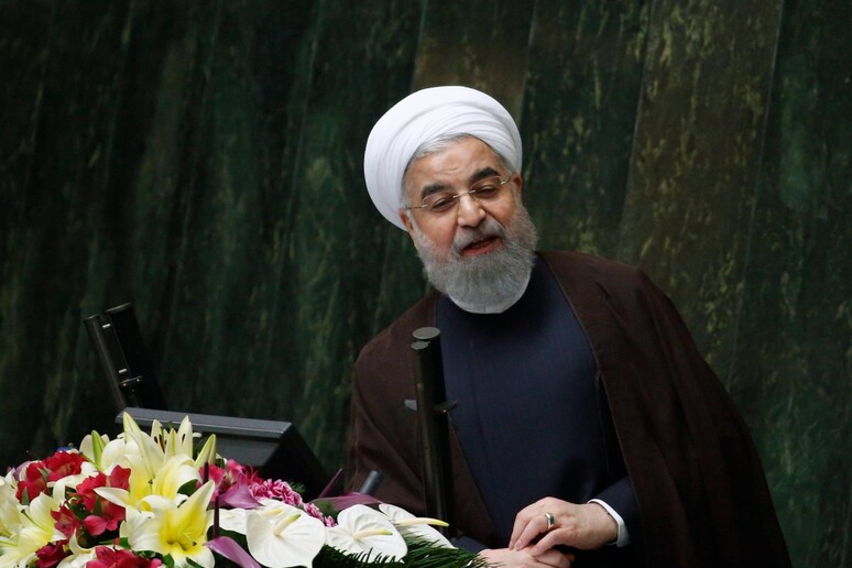 Il presidente iraniano, Hassan Rohani © ANSA/EPA