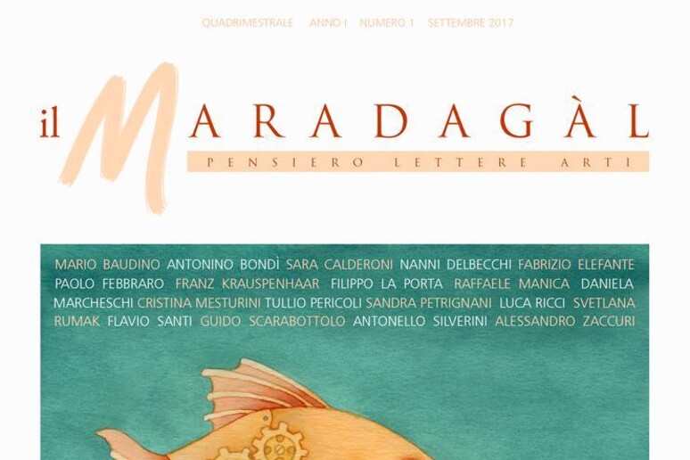 'il Maradagal ', la copertina del primo numero - RIPRODUZIONE RISERVATA