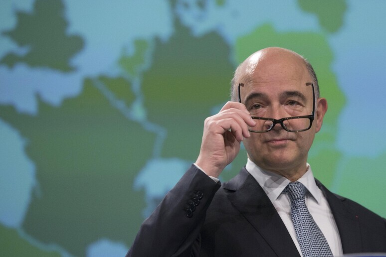 Il commissario agli Affari economici Ue Pierre Moscovici - RIPRODUZIONE RISERVATA