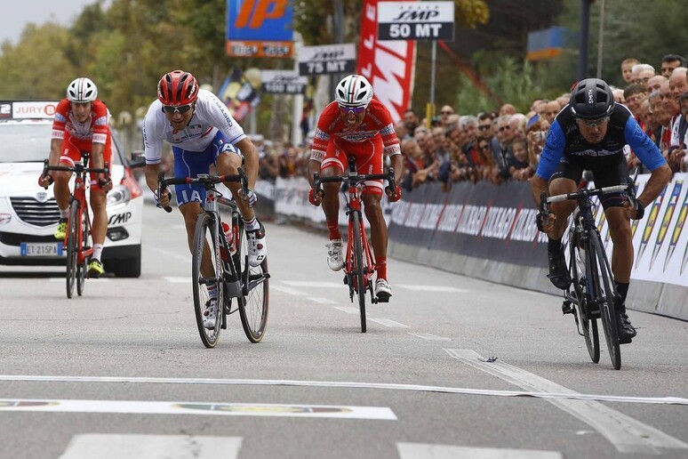 Ciclismo: Memorial Pantani, vince Zamparella e 2/o Ulissi - RIPRODUZIONE RISERVATA