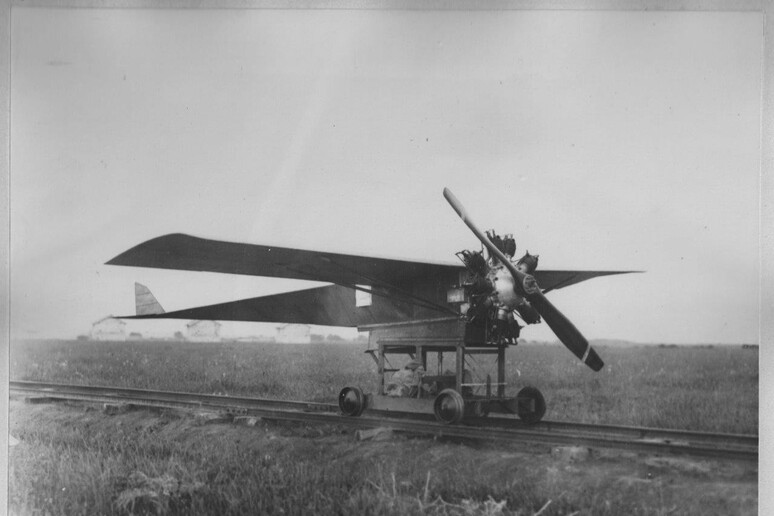 La Torpedine aerea, il primo drone costruito in Italia un secolo fa (fonte: Archivio fotografico Aldo Curti) - RIPRODUZIONE RISERVATA