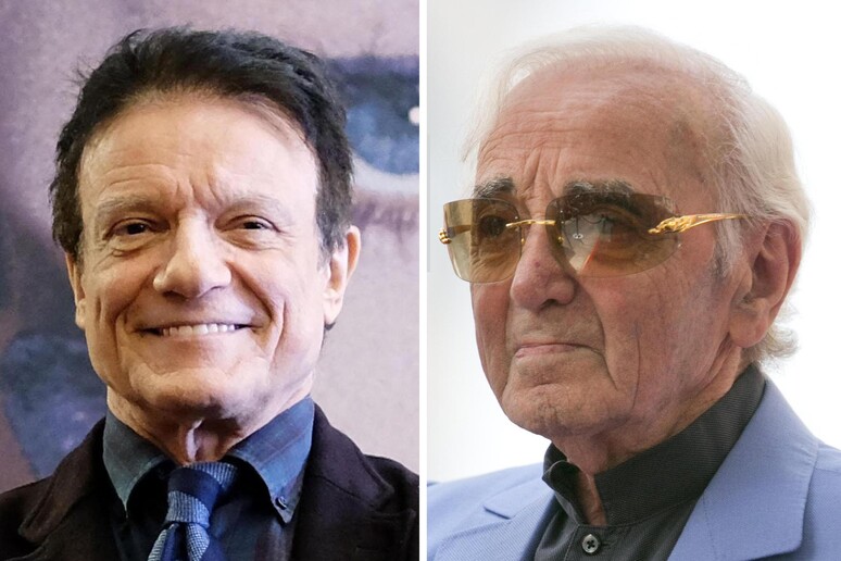 Massimo Ranieri - Charles Aznavour - RIPRODUZIONE RISERVATA