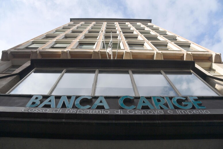 La sede di Banca Carige - RIPRODUZIONE RISERVATA