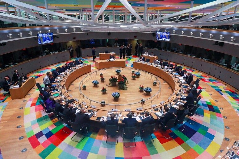 EU leaders meet for European Council summit © ANSA/EPA