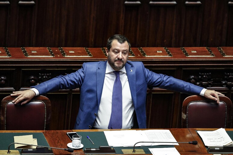 Matteo Salvini in una foto di archivio - RIPRODUZIONE RISERVATA