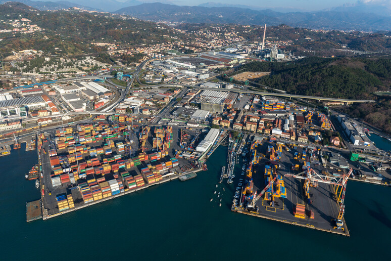 Una immagine del porto della Spezia - RIPRODUZIONE RISERVATA