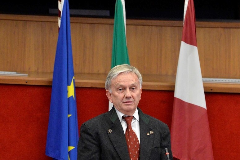Il presidente del Consiglio provinciale di Trento Walter Kaswalder - RIPRODUZIONE RISERVATA