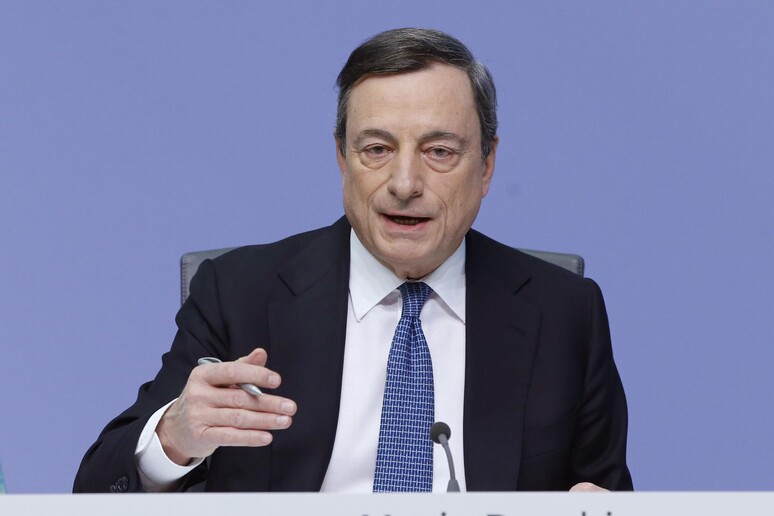Mario Draghi (archivio) © ANSA/AP