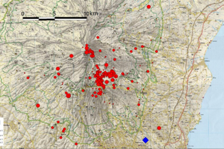 Mappa dei terremoti più energetici - RIPRODUZIONE RISERVATA