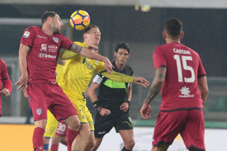 Soccer: Serie A; Chievo-Cagliari - RIPRODUZIONE RISERVATA