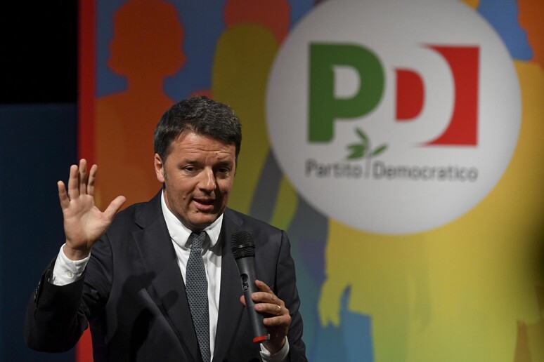 Il segretario del Partito Democratico, Matteo Renzi - RIPRODUZIONE RISERVATA