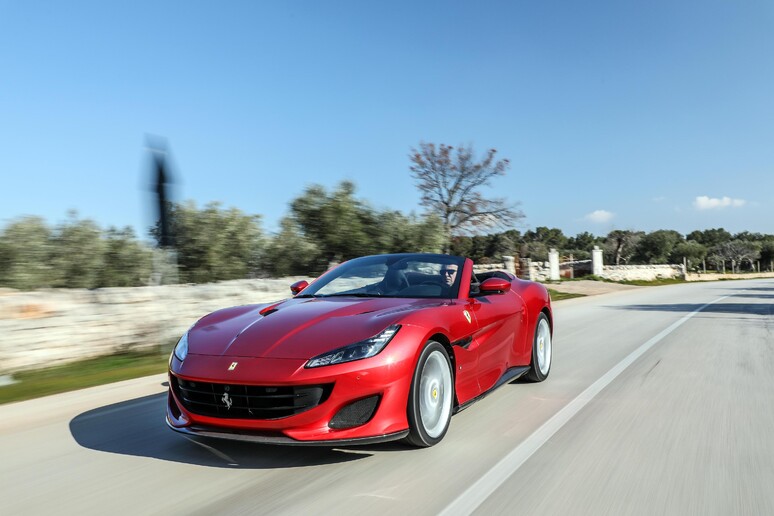 Ferrari  'Portofino ' (Int. Media Test Drive) - UFF. ST. FERRARI - RIPRODUZIONE RISERVATA