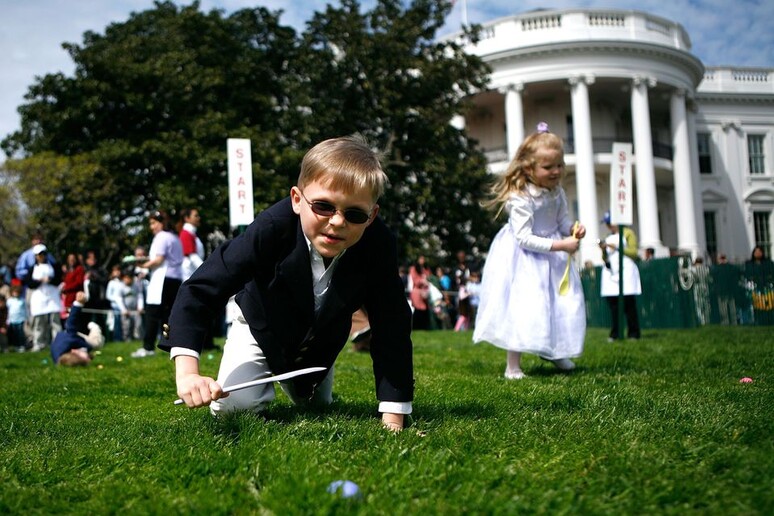 Easter Egg Rolling alla Casa Bianca (Fonte Tripsavvy) - RIPRODUZIONE RISERVATA
