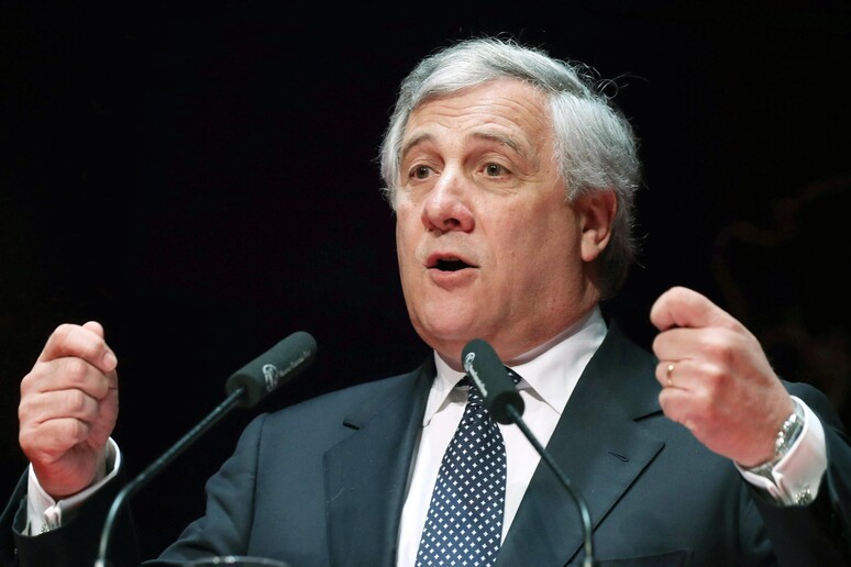 Il presidente del Parlamento europeo Antonio Tajani © ANSA/EPA