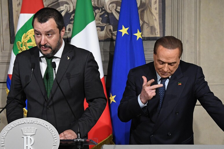 Salvini e Berlusconi - RIPRODUZIONE RISERVATA