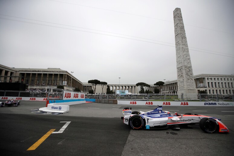Italy Formula E Auto Racing © ANSA/AP