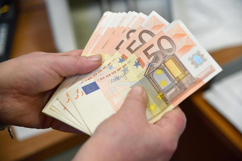 Banconote Euro, foto d 'archivio - RIPRODUZIONE RISERVATA
