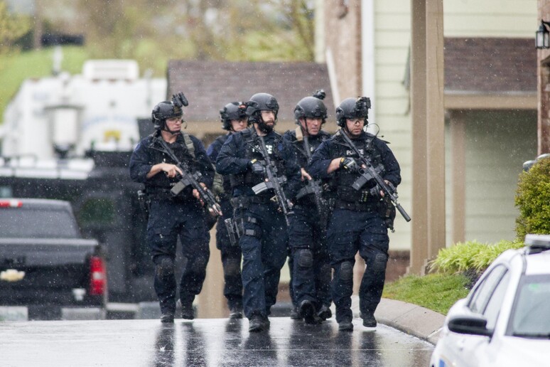 Polizia in Tennessee (archivio) © ANSA/EPA