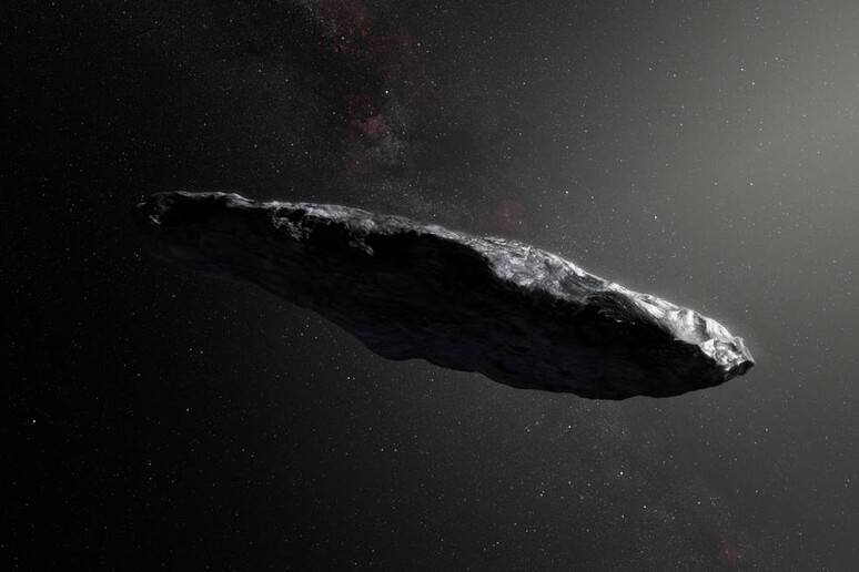 Oumuamua (fonte: European Southern Observatory/M. Kornmesser) - RIPRODUZIONE RISERVATA