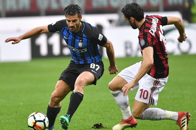 Soccer: Serie A: Milan-Inter - RIPRODUZIONE RISERVATA