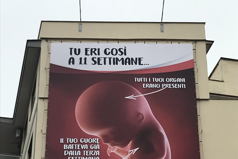 Manifesto ProVita a Roma:Pd,offende scelta donne,sia rimosso - RIPRODUZIONE RISERVATA
