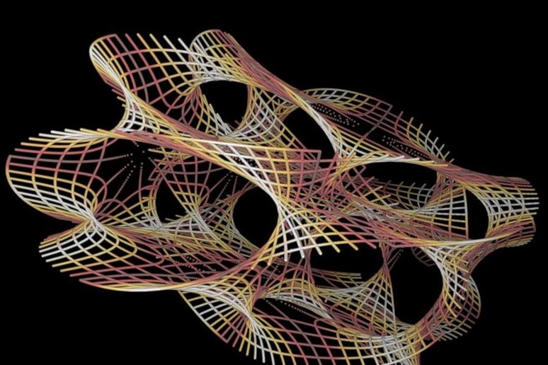 Rappresentazione grafica della teoria delle stringhe (fonte: (by J.F. Colonna, Ruprecht Karls Universität Heidelberg) - RIPRODUZIONE RISERVATA