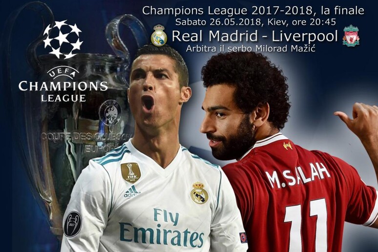 Champions, finale: Real Madrid-Liverpool - RIPRODUZIONE RISERVATA