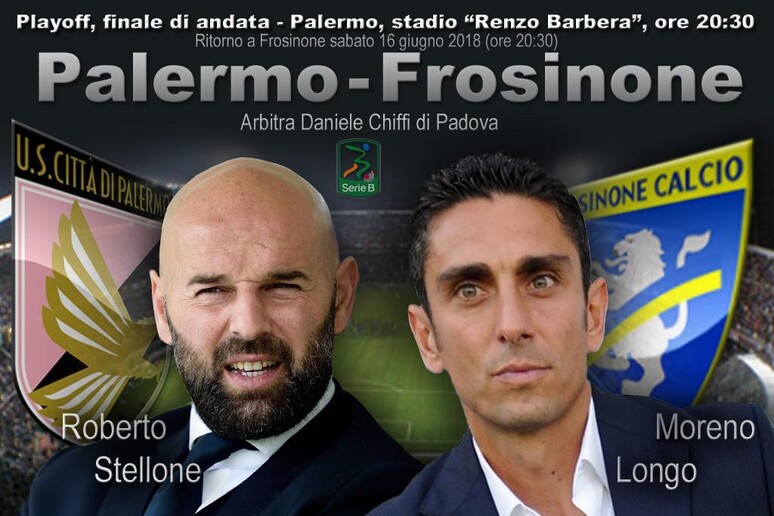 Serie B, Palermo-Frosinone - RIPRODUZIONE RISERVATA