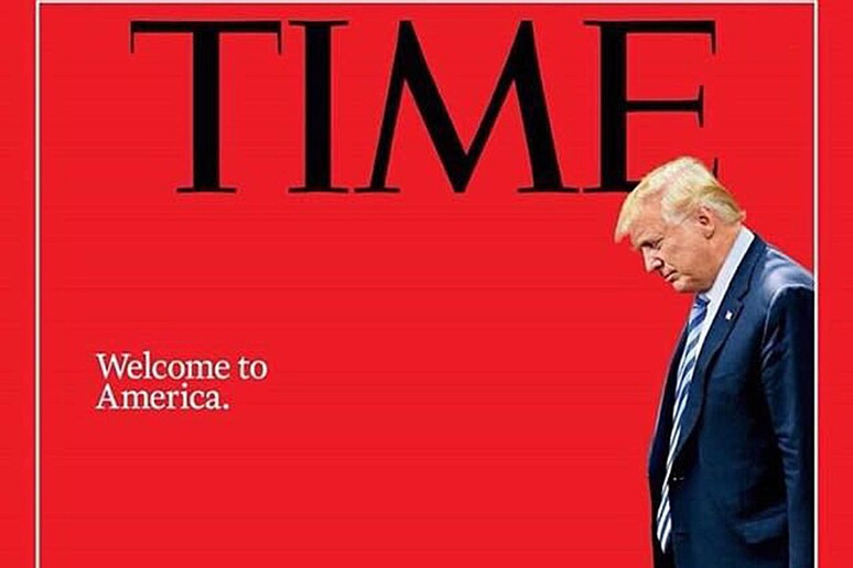 La copertina di TIME - RIPRODUZIONE RISERVATA