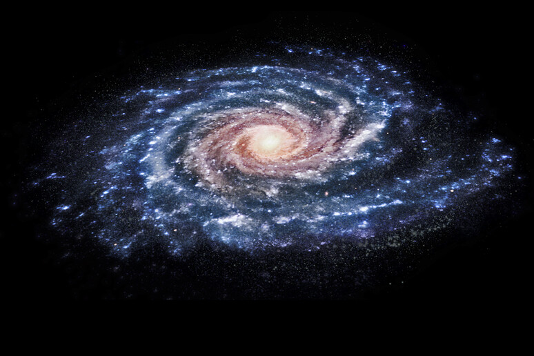 Rappresentazione artistica della Via Lattea (fonte: ESA) - RIPRODUZIONE RISERVATA