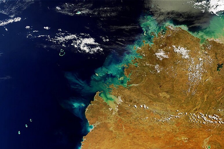 La regione australiana Kimberley vista dai satelliti (fonte: ESA, CC BY-SA 3.0 IGO) - RIPRODUZIONE RISERVATA