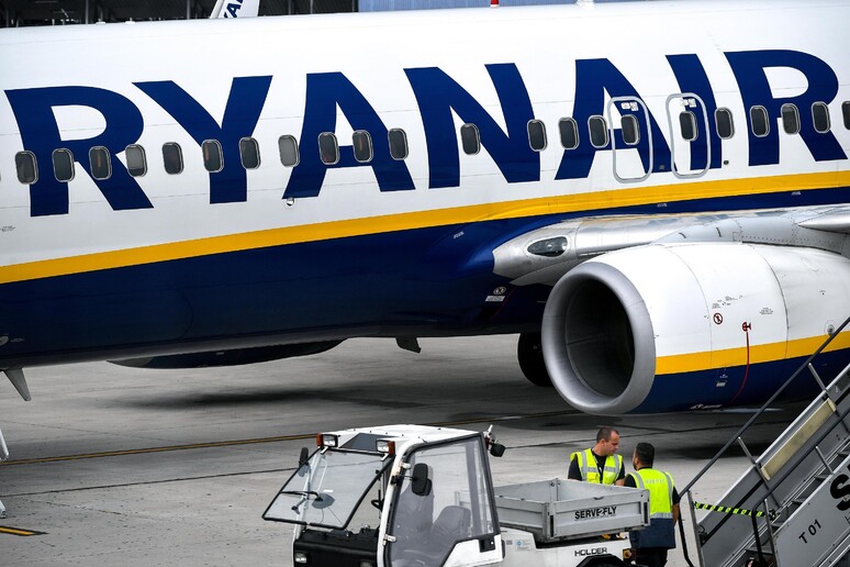 Ryanair, archivio © ANSA/EPA