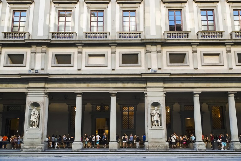 Gallerie Uffizi record 2018, oltre 4 mln visitatori © ANSA/AP