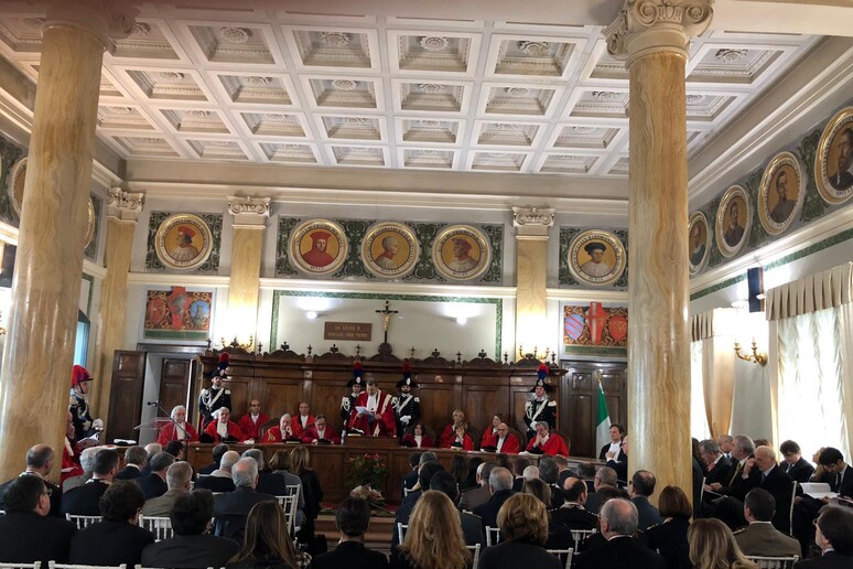 Inaugurazione anno giudiziario a Perugia - RIPRODUZIONE RISERVATA